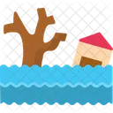 Flood Disaster Water Icon