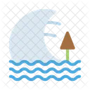 Flood Sea Tsunami Icon