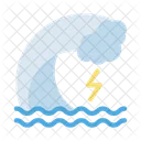Flood Water Storm Icon