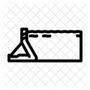 Flood Barrier Disaster Icon