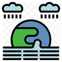 Flood Disaster Climate Change Ecology Icon