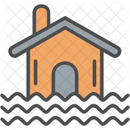 Flood Home  Icon