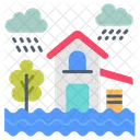Flood Flood Calamity Flood Disaster Icon