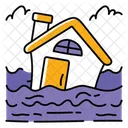 Flood Disaster Water Icon