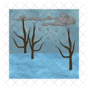 Flood Disaster Water Icon