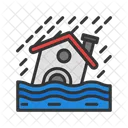 Flood Disaster Water Icon