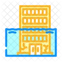Flood Natural Phenomena Icon