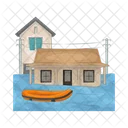 Flood Disaster Water Icon