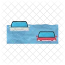 Flood Disaster Water Icon