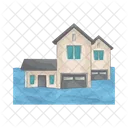 Flood Disaster Water Icon