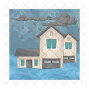 Flood Disaster Water Icon