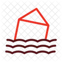 Flood Disaster Water Icon