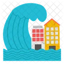 Flood Natural Disaster Inundation Icon