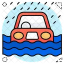 Flood Natural Disaster Inundation Icon