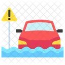 Water Road Traffic Icon