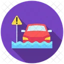 Water Road Traffic Icon