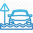 Water Road Traffic Icon