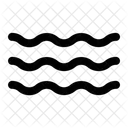 Flood Water Wave Icon