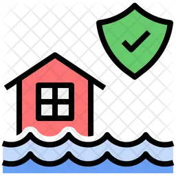 Flood Insurance  Icon