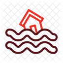 Flood Symbol  Icon