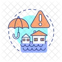 Flood warning  Icon