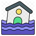 Flooded House  Icon