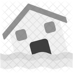 Flooded house  Icon