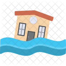 Flooded house  Icon