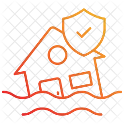 Flooded house  Icon