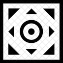 Ornament Geometry Square Icon