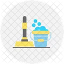 Floor Cleaner Clean Bucket Icon