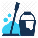 Mop Bucket Janitor Icon