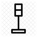 Furniture Lamp Floor Icon