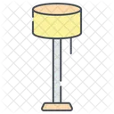 Floor Lamp Illumination Lightbulb Icon