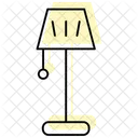 Floor Lamp Color Shadow Thinline Icon Icon