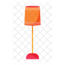 Floor lamp with shade  Icon