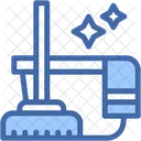 Floor Mop Cleaning Housework Icon