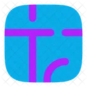 Floor Plan Blueprint Architecture Icon