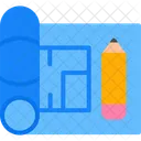 Floor Plan Architecture Icon