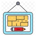 Floor Plan Blueprint Architecture Icon