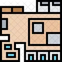 Floor Plan  Icon