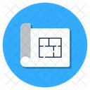 Architecture Construction House Plan Icon