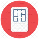 Architecture Construction House Plan Icon