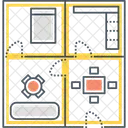 Floor Plan Architecture Design Icon