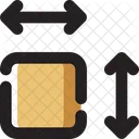 Area Floor Plan Dimensions Icon