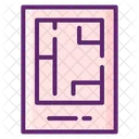 Floor Plan Home Plan Construction Plan Icon
