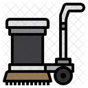 Floor Scrubber Cleaner Cleaning Icon