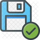 Floppy Storage Check Icon