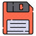 フロッピー、ハードウェア、データディスク アイコン
