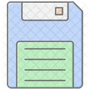 Floppy Disk Lineal Color Icon アイコン